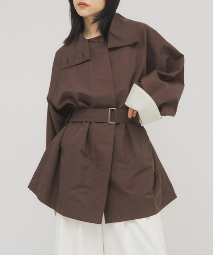 帳篷版型寬鬆中長款大衣