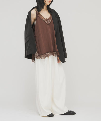 復古風蕾絲吊帶背心