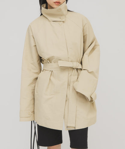 帳篷版型寬鬆中長款大衣