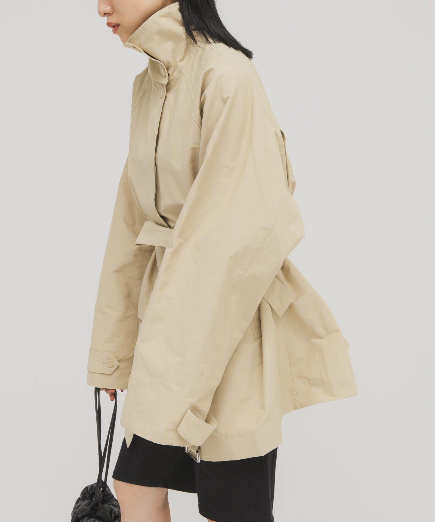 帳篷版型寬鬆中長款大衣