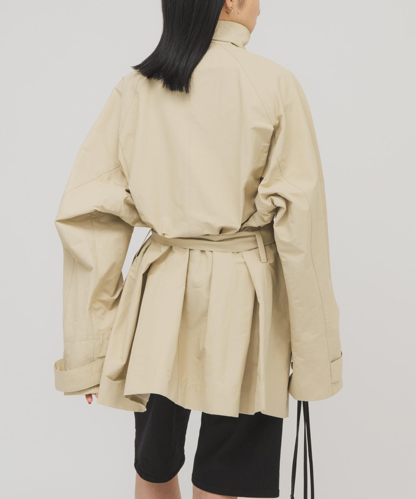 帳篷版型寬鬆中長款大衣