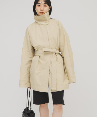 帳篷版型寬鬆中長款大衣