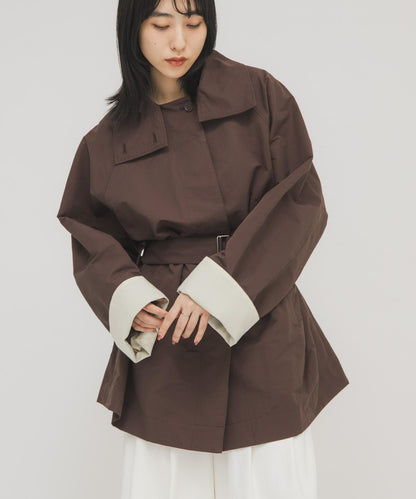 帳篷版型寬鬆中長款大衣