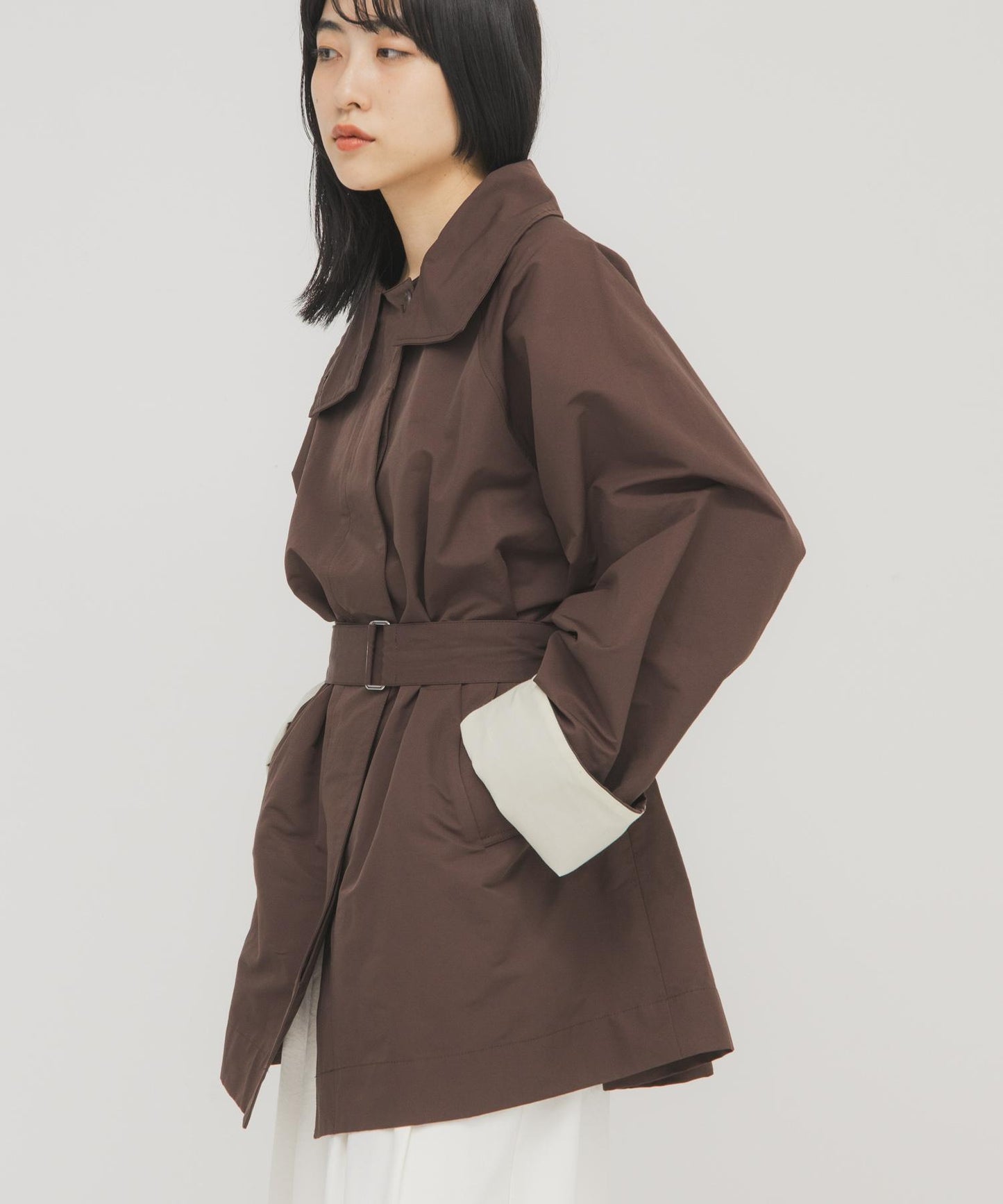 帳篷版型寬鬆中長款大衣