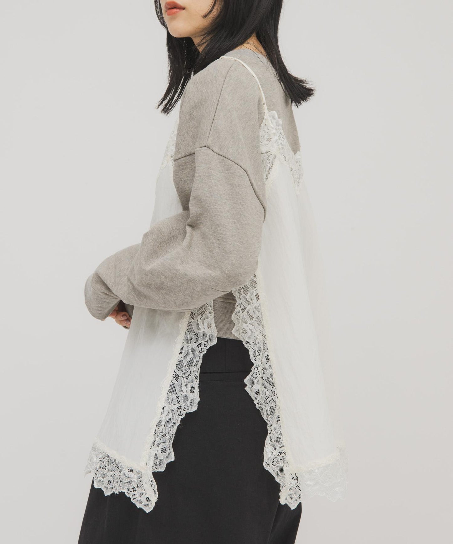 復古風蕾絲吊帶背心