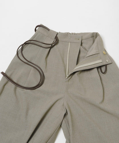 2尺碼可選腰帶套裝西裝褲