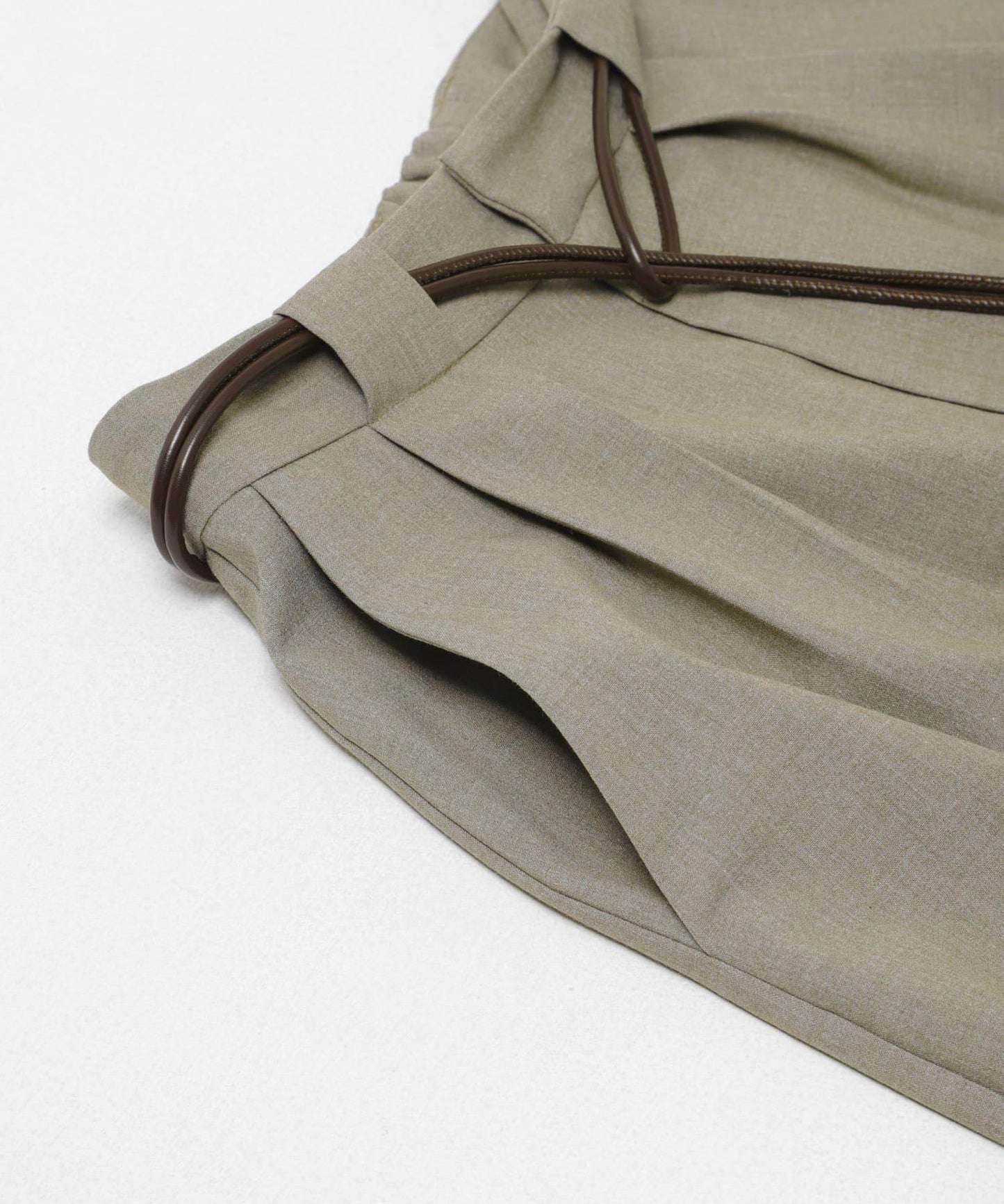 2尺碼可選腰帶套裝西裝褲