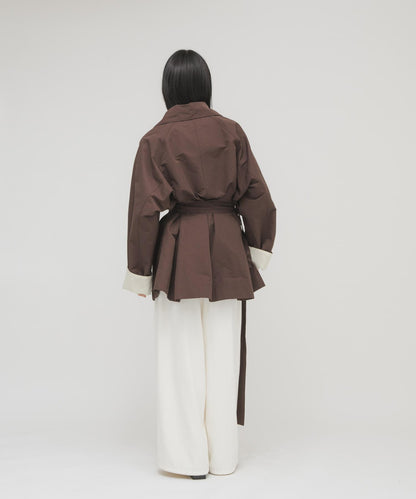 帳篷版型寬鬆中長款大衣