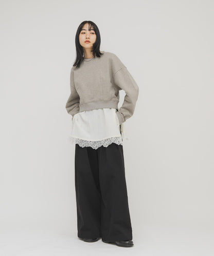 復古風蕾絲吊帶背心