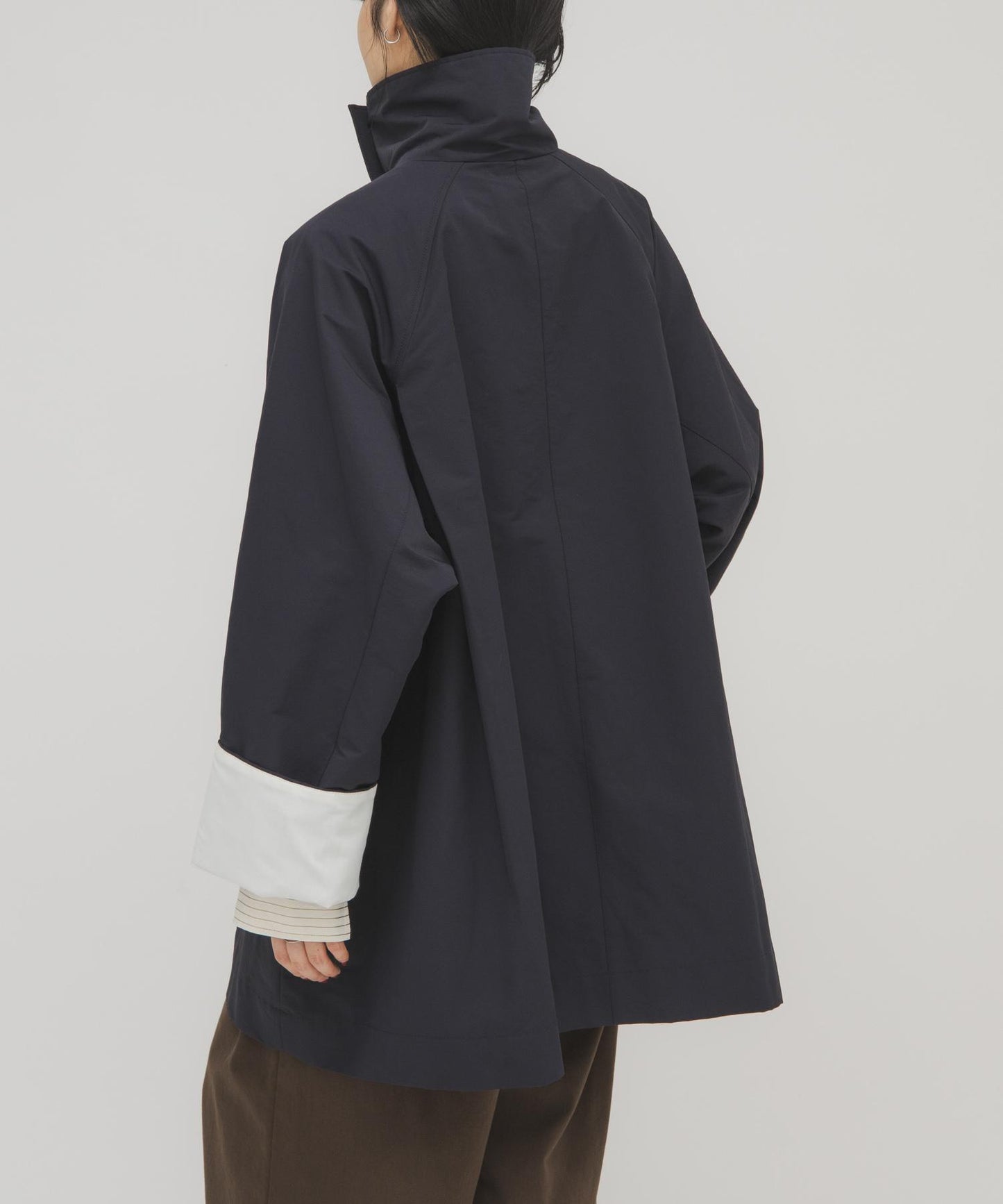 帳篷版型寬鬆中長款大衣