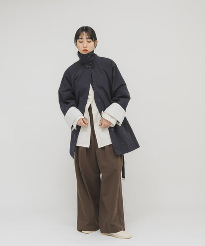 帳篷版型寬鬆中長款大衣