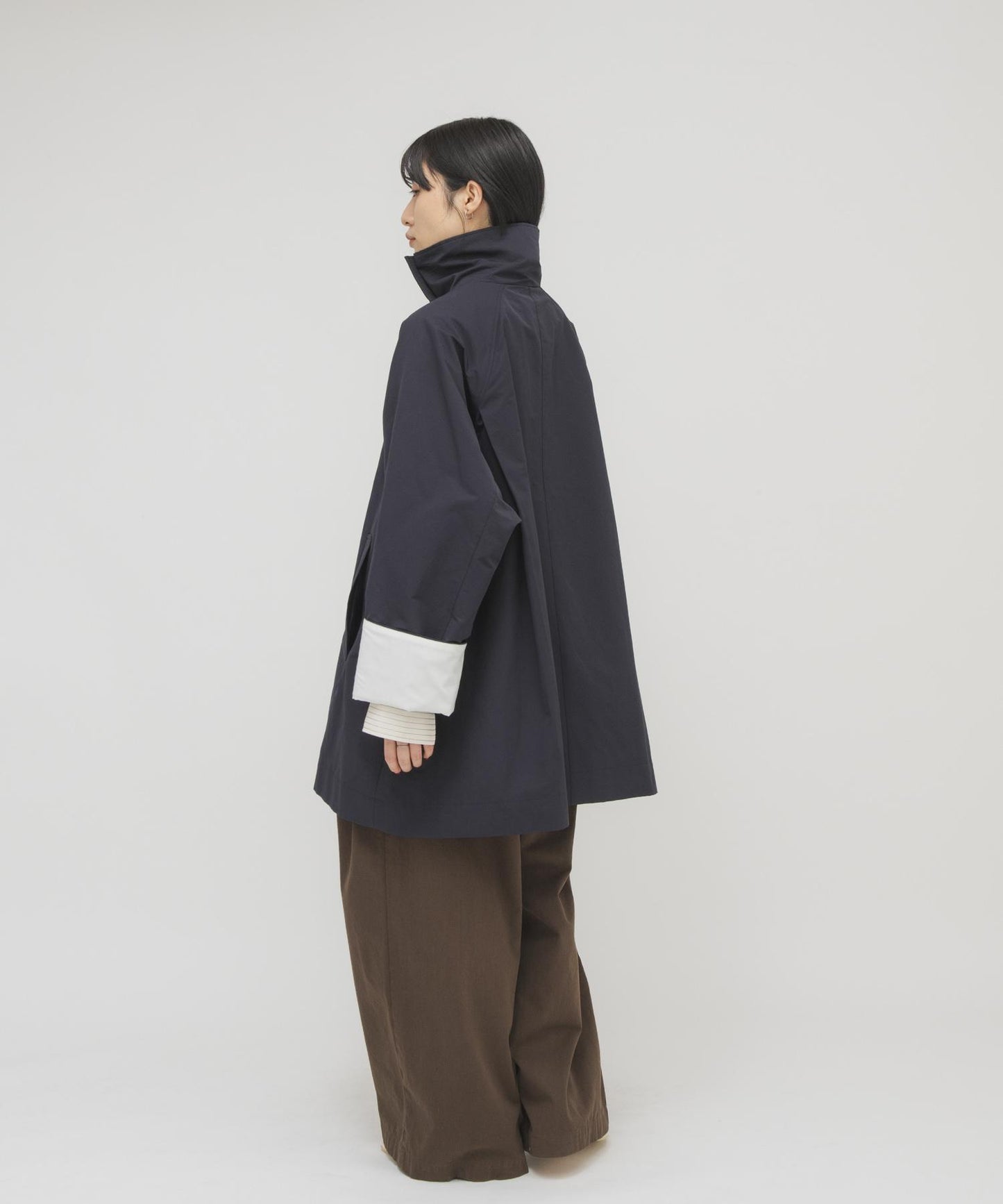 帳篷版型寬鬆中長款大衣