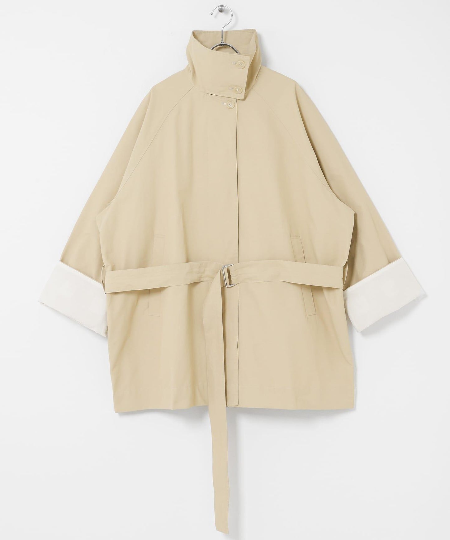 帳篷版型寬鬆中長款大衣