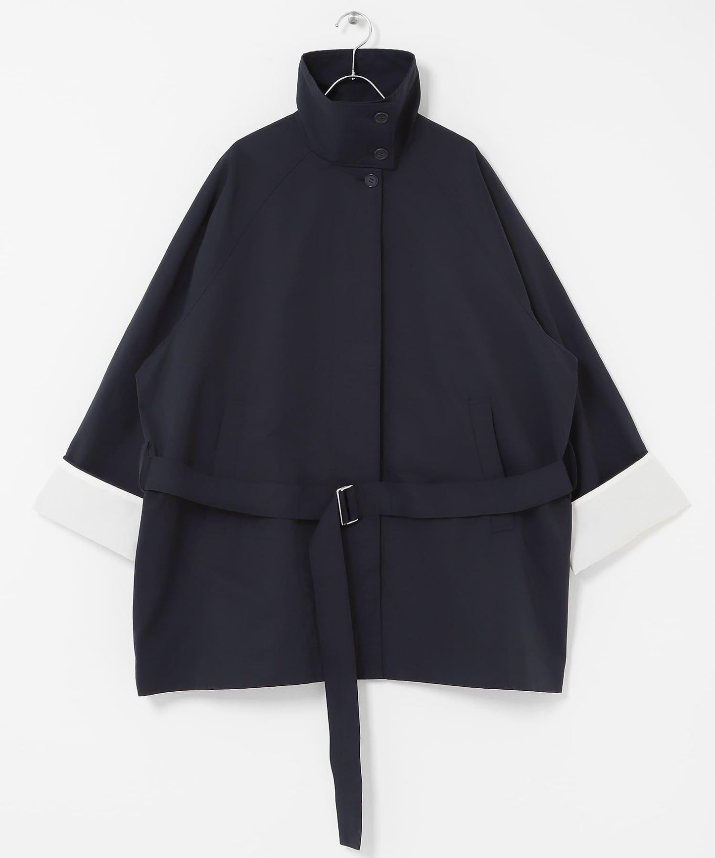 帳篷版型寬鬆中長款大衣