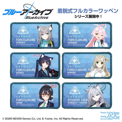 Blue Archive（蔚藍檔案） アヤネ 可拆卸全綵布貼