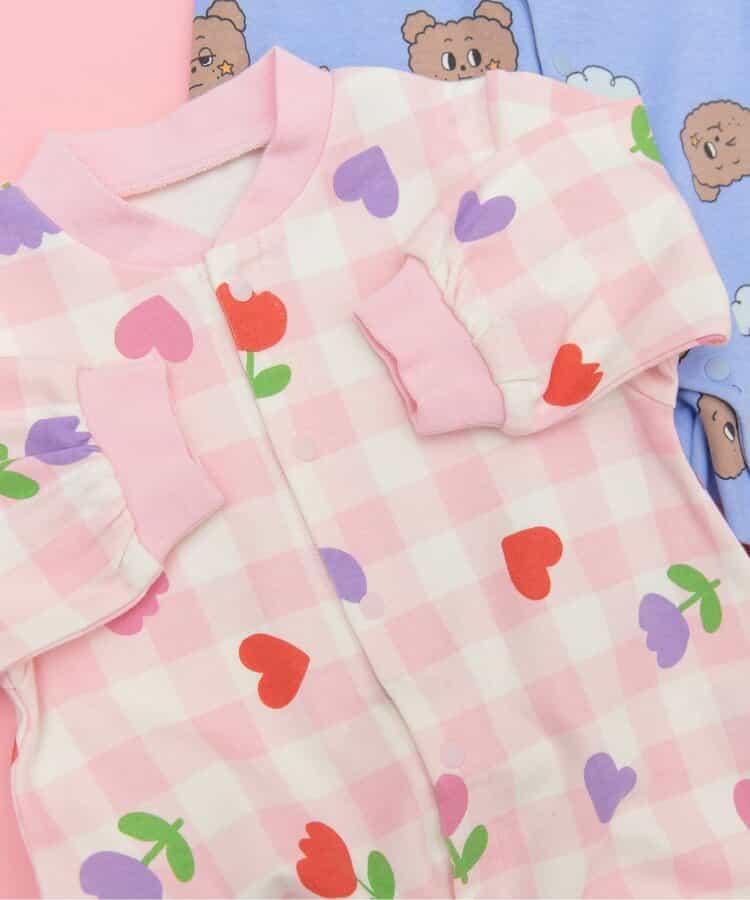 Bpop POP全印花順滑連體衣