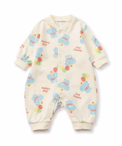 Bpop POP全印花順滑連體衣