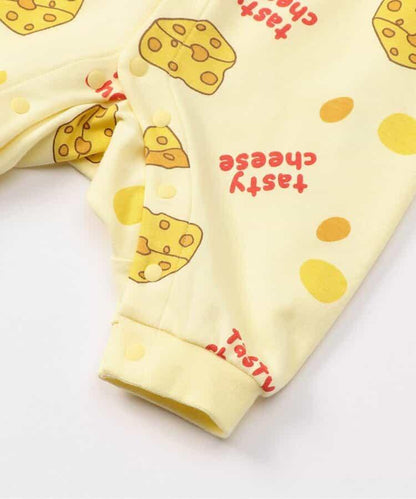 Bpop POP全印花順滑連體衣