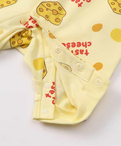 Bpop POP全印花順滑連體衣