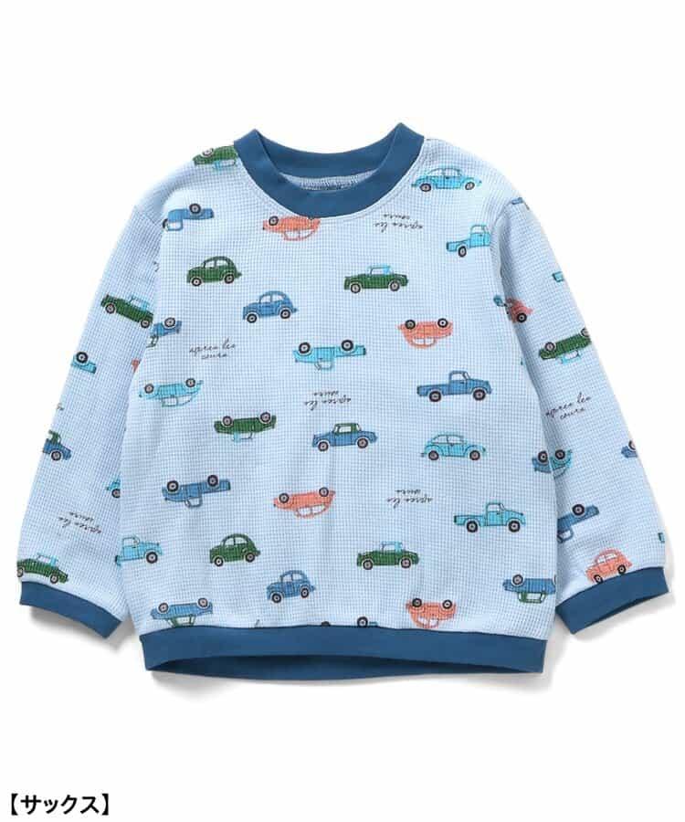 恐龍·汽車圖案睡衣 十分褲