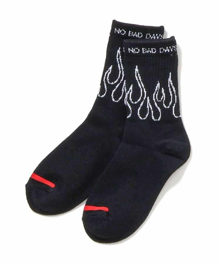 3P裝A 條紋圖案襪