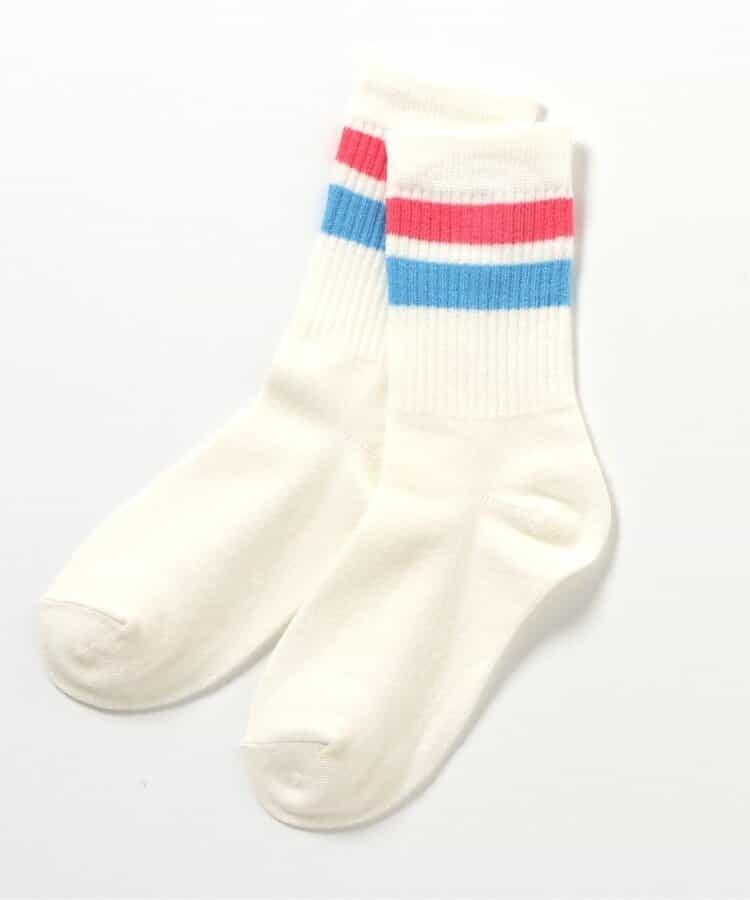 3P裝A 條紋圖案襪