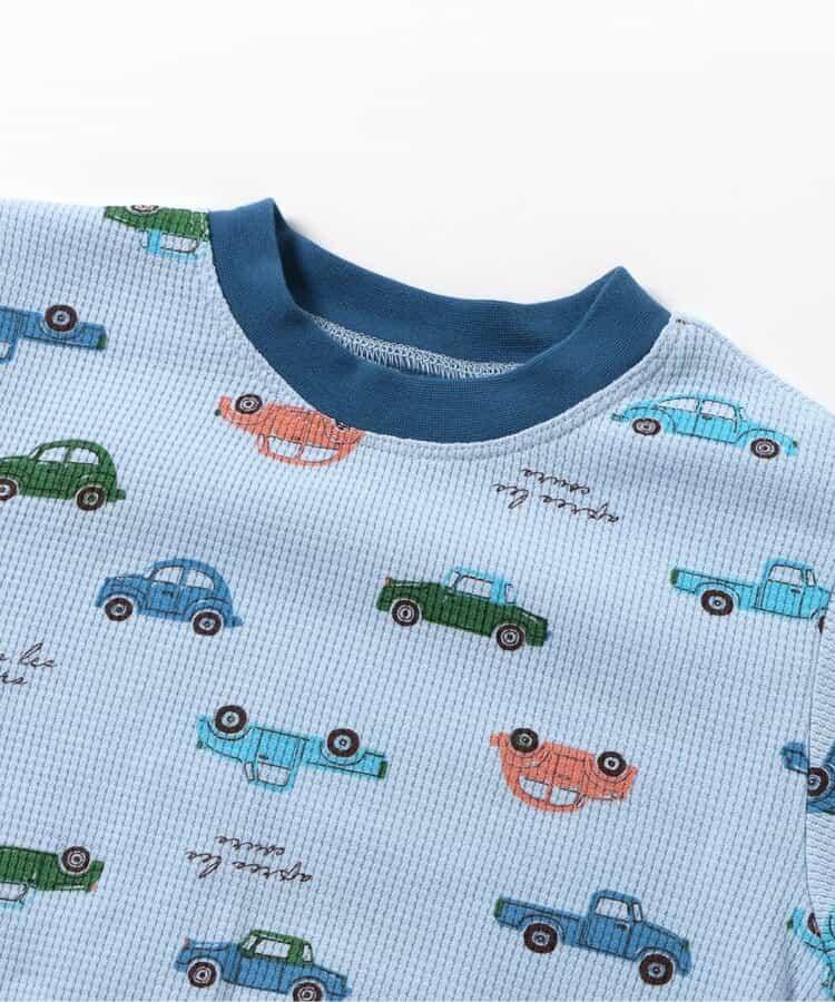 恐龍·汽車圖案睡衣 十分褲