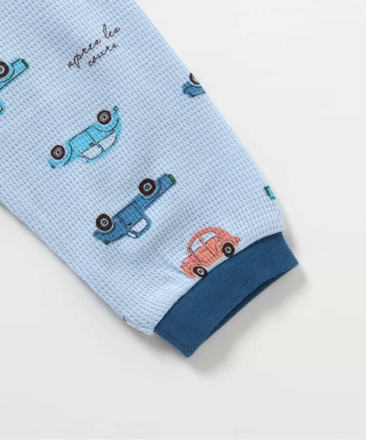 恐龍·汽車圖案睡衣 十分褲