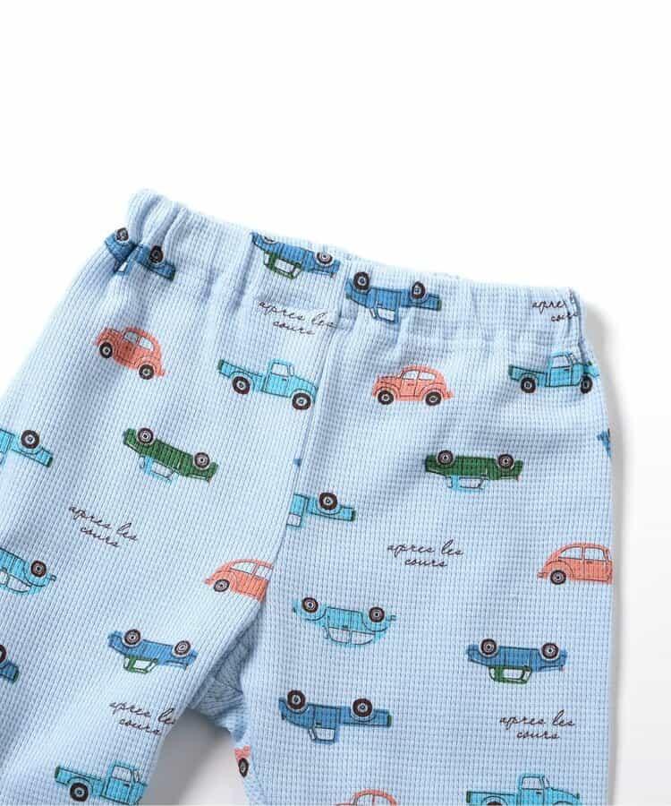 恐龍·汽車圖案睡衣 十分褲
