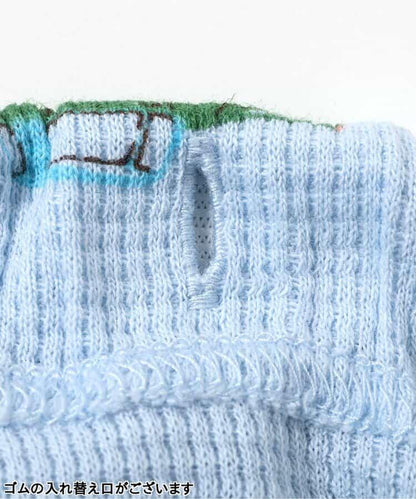 恐龍·汽車圖案睡衣 十分褲