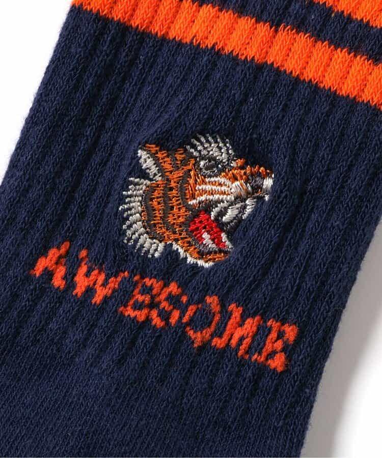 3P裝A 條紋圖案襪