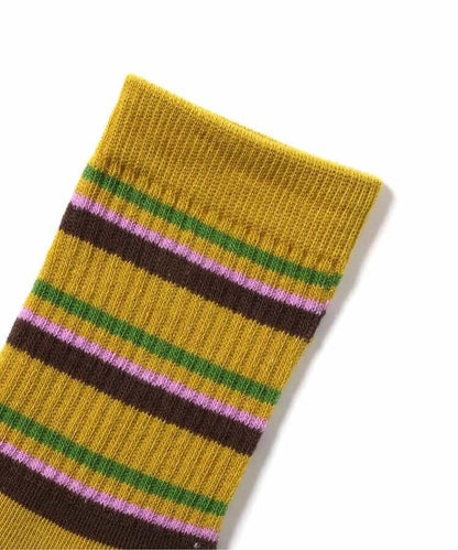 3P裝A 條紋圖案襪