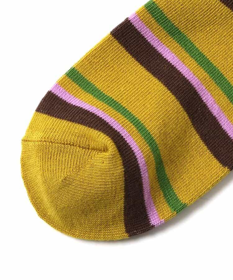 3P裝A 條紋圖案襪