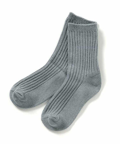 3P裝A款自然色羅紋襪