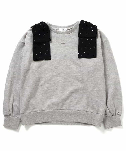 肩部蝴蝶結衛衣