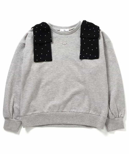 肩部蝴蝶結衛衣