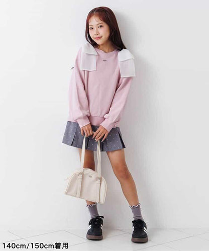 肩部蝴蝶結衛衣