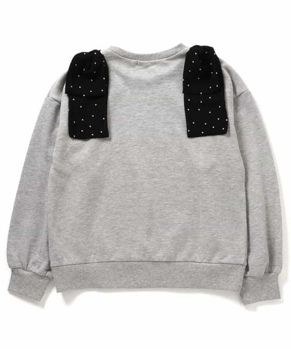 肩部蝴蝶結衛衣