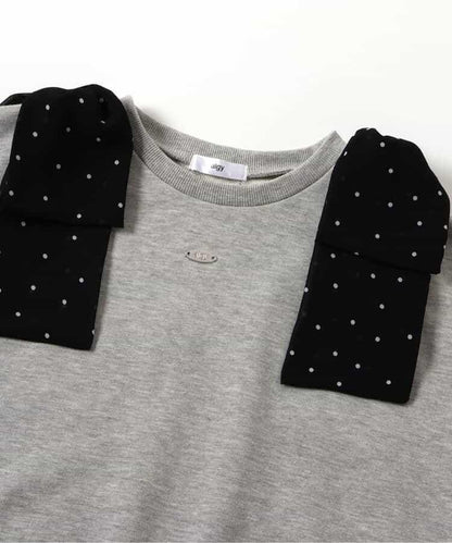 肩部蝴蝶結衛衣