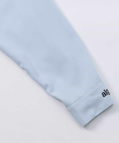 【適合禮儀場合】鏤空編織針織背心&襯衫套裝