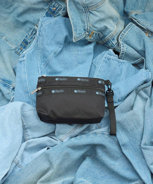 化妝手拿包附肩帶