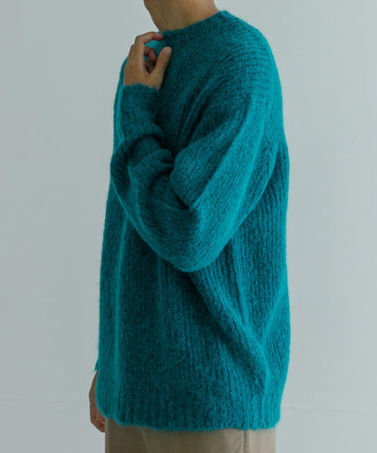 new basic ALPACA TSUMUGI KNIT 針織上衣