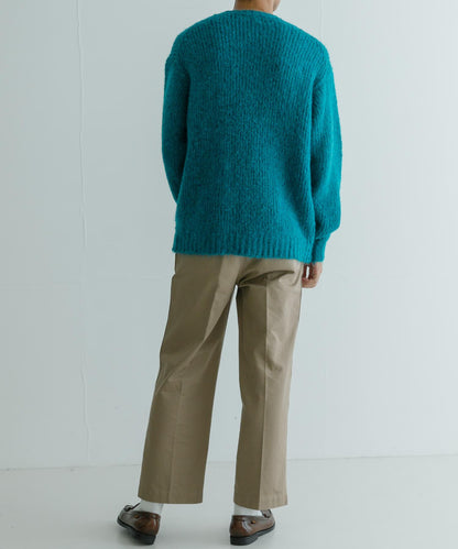 new basic ALPACA TSUMUGI KNIT 針織上衣