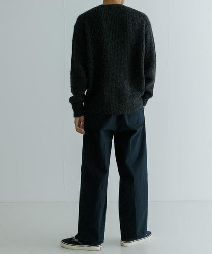 new basic ALPACA TSUMUGI KNIT 針織上衣