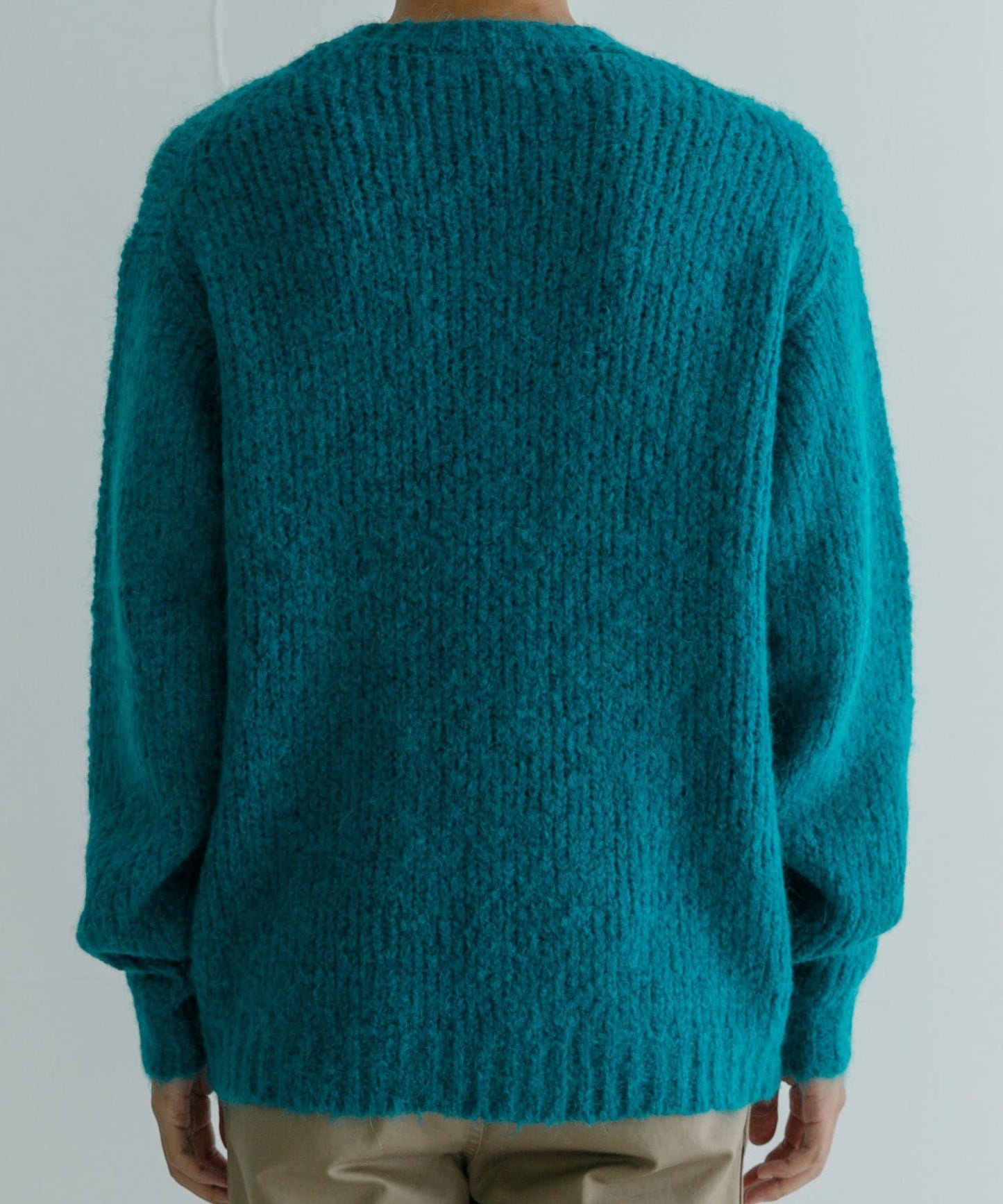 new basic ALPACA TSUMUGI KNIT 針織上衣