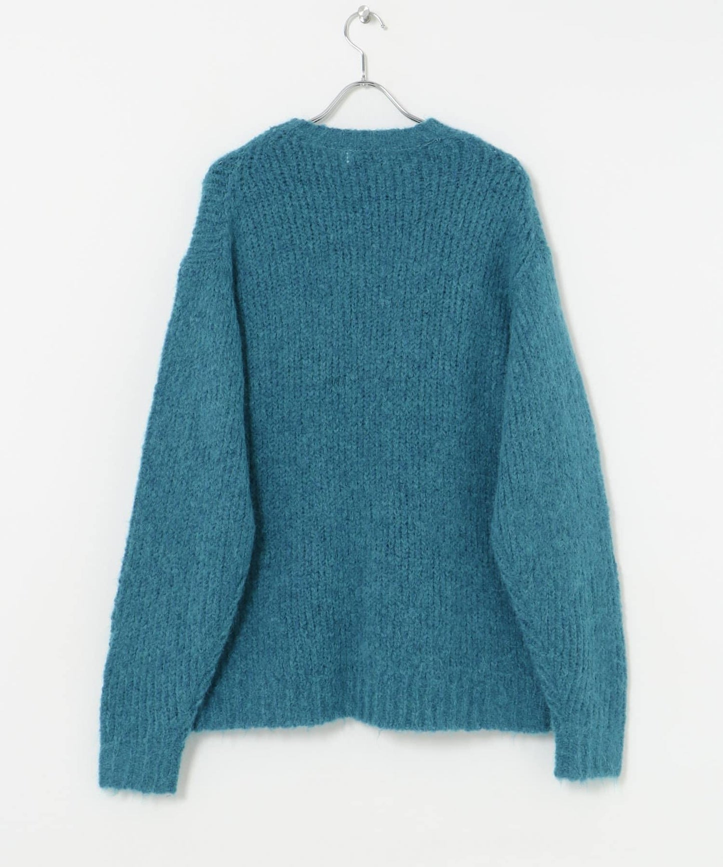 new basic ALPACA TSUMUGI KNIT 針織上衣