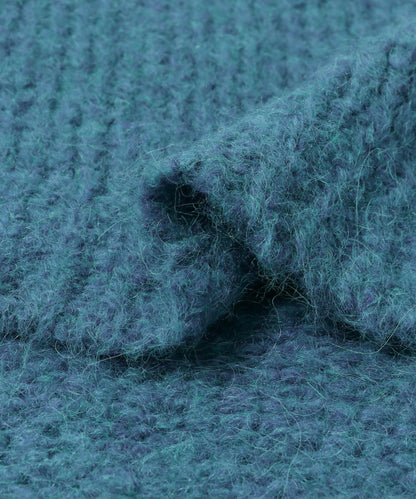 new basic ALPACA TSUMUGI KNIT 針織上衣