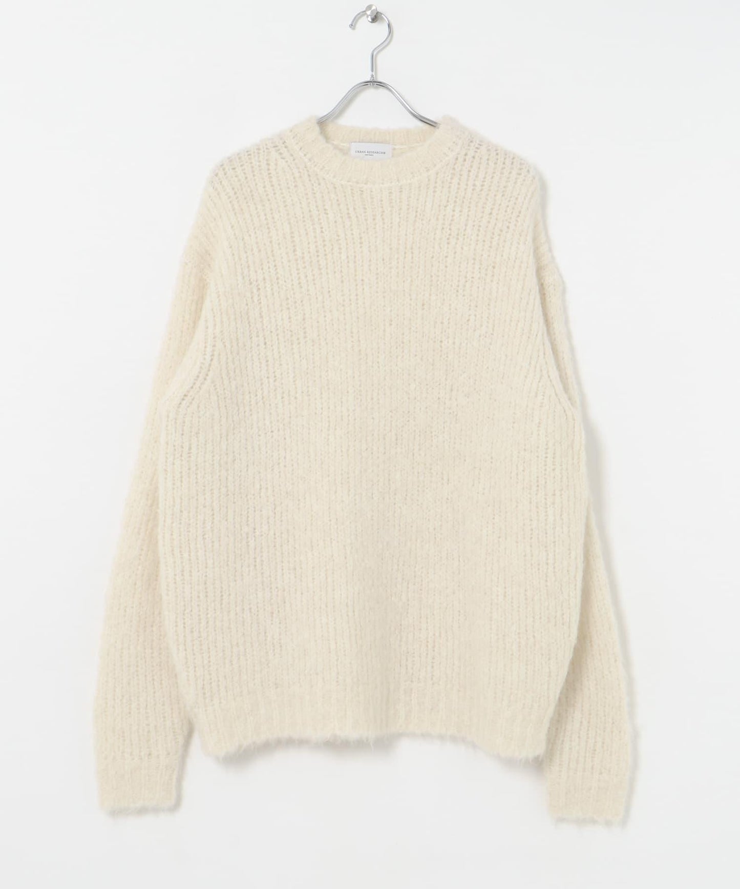 new basic ALPACA TSUMUGI KNIT 針織上衣