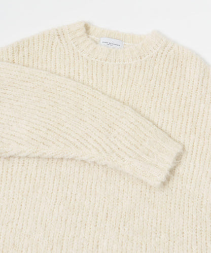 new basic ALPACA TSUMUGI KNIT 針織上衣