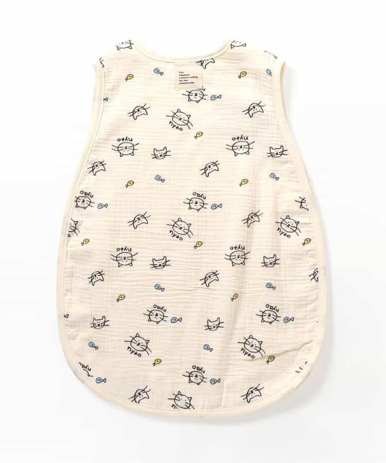 貓兔圖案 紗布睡袋